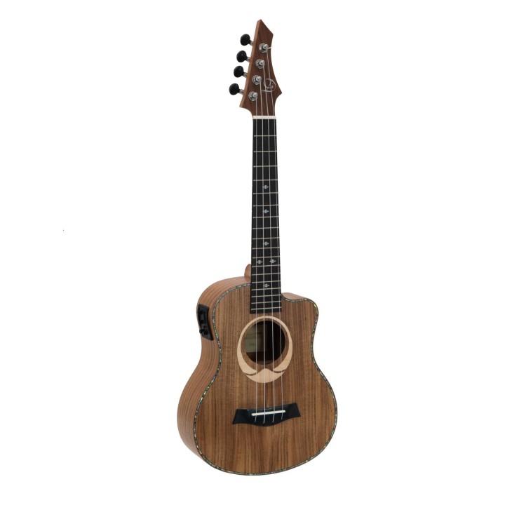 Dimavery - UK-200 Tenor Ukulele, Koa - Ukelele | Z-Bombilla