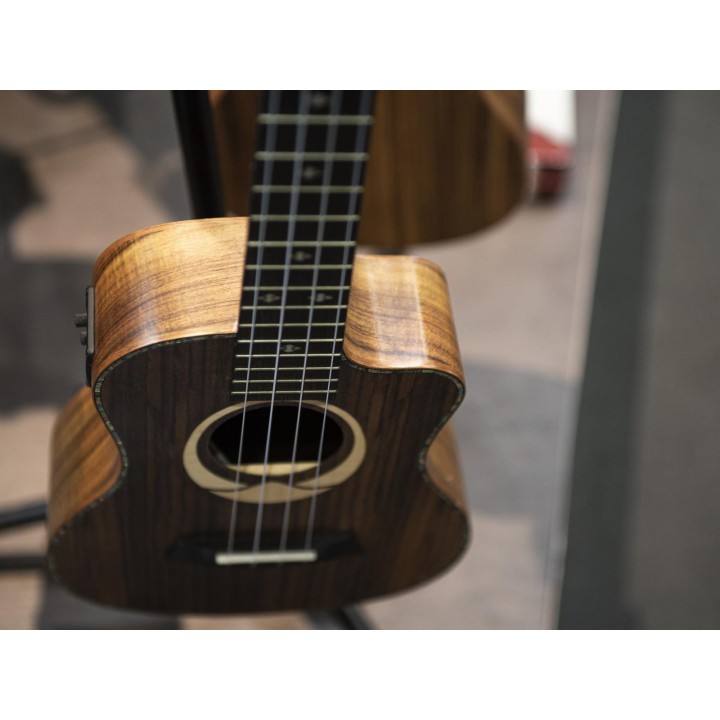 Dimavery - UK-200 Tenor Ukulele, Koa - Ukelele | Z-Bombilla