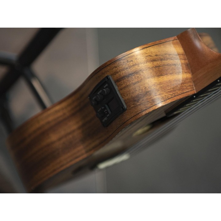 Dimavery - UK-200 Tenor Ukulele, Koa - Ukelele | Z-Bombilla