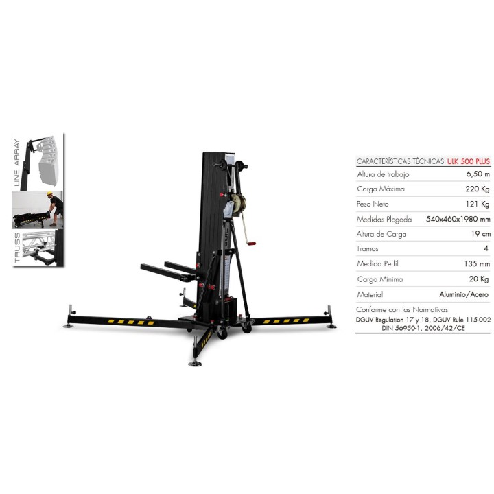 Guil - ULK 500 PLUS - Winch Stand | Z-Bombilla