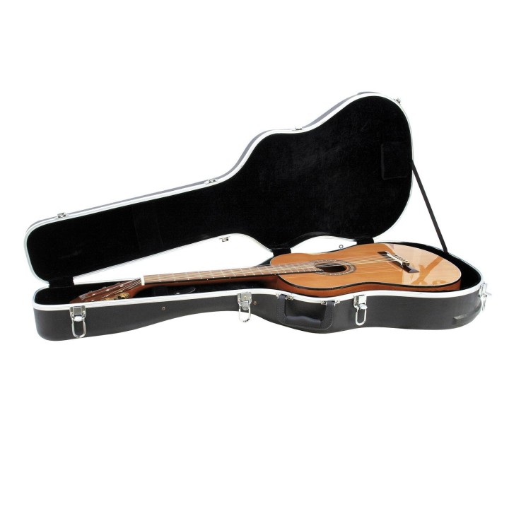 Dimavery - ABS Case for Dreadnought-guitar - Case for Acoustic Guitar | Z-Bombilla