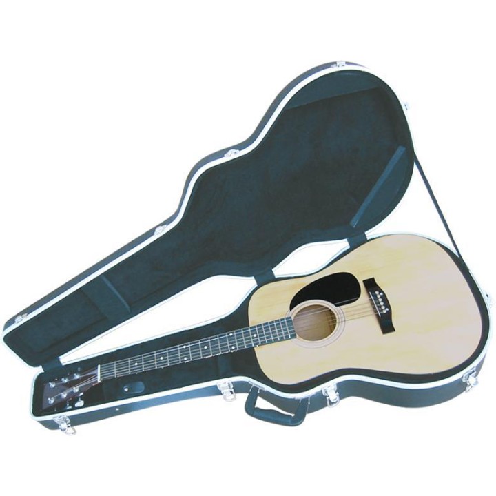 Dimavery - ABS Case for Dreadnought-guitar - Case for Acoustic Guitar | Z-Bombilla