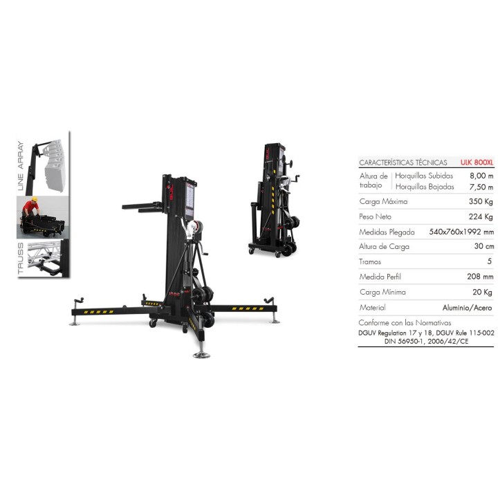 Guil - ULK 800XL - Winch Stand | Z-Bombilla