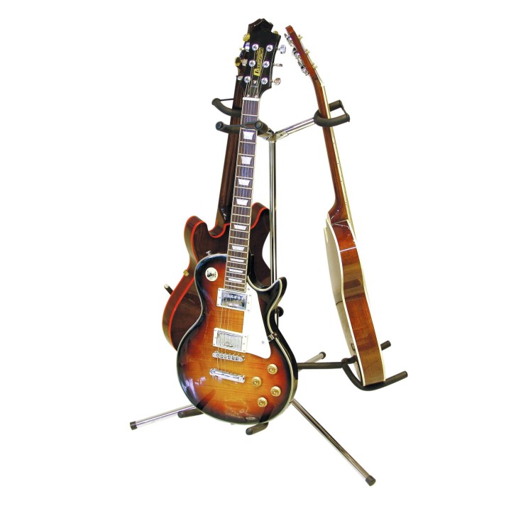 Dimavery - Guitar Stand 3-fold bk - Guitarra e Baix - Acessórios | Z-Bombilla