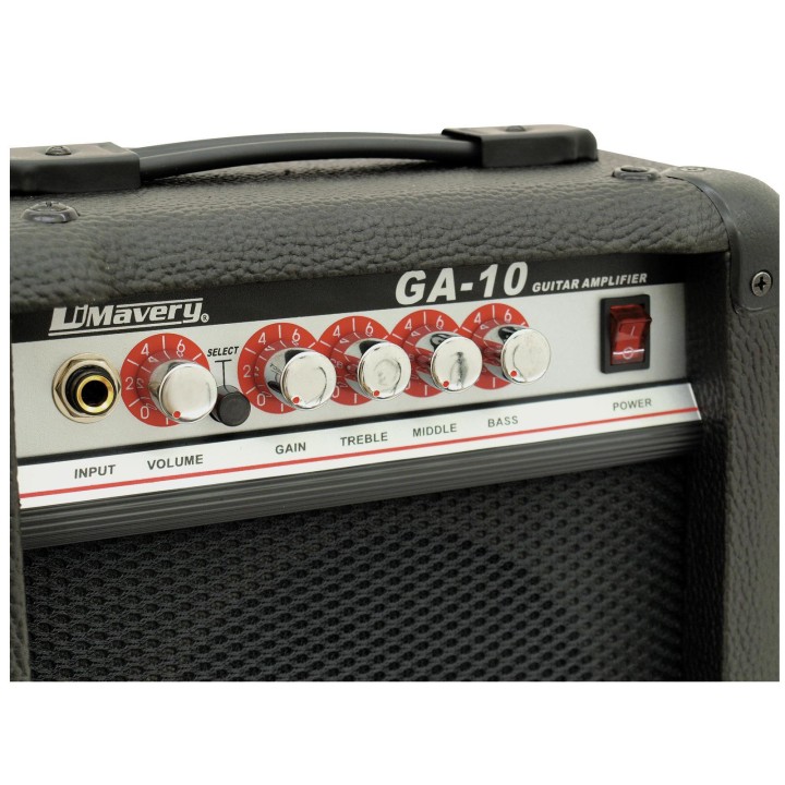 Dimavery - GA-10 E-guitar amp 10 W - Amplificador de Guitarra - Combos | Z-Bombilla