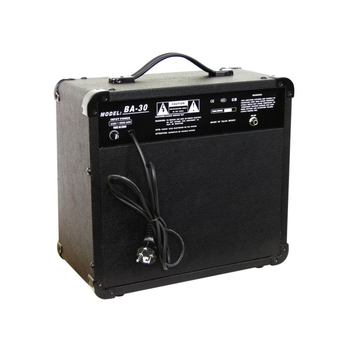 Dimavery - BA-30 Bass amplifier 30W - Amplificador de Guitarra - Combos | Z-Bombilla