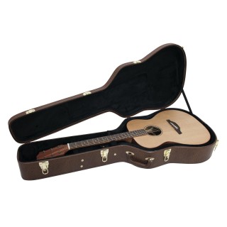 Dimavery - Form case western guitar, brown - Case for Acoustic Guitar | Z-Bombilla