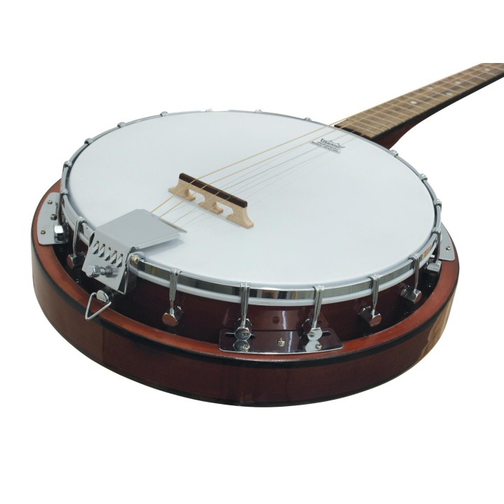 Dimavery - BJ-04 Banjo, 4-string - Cordas | Z-Bombilla