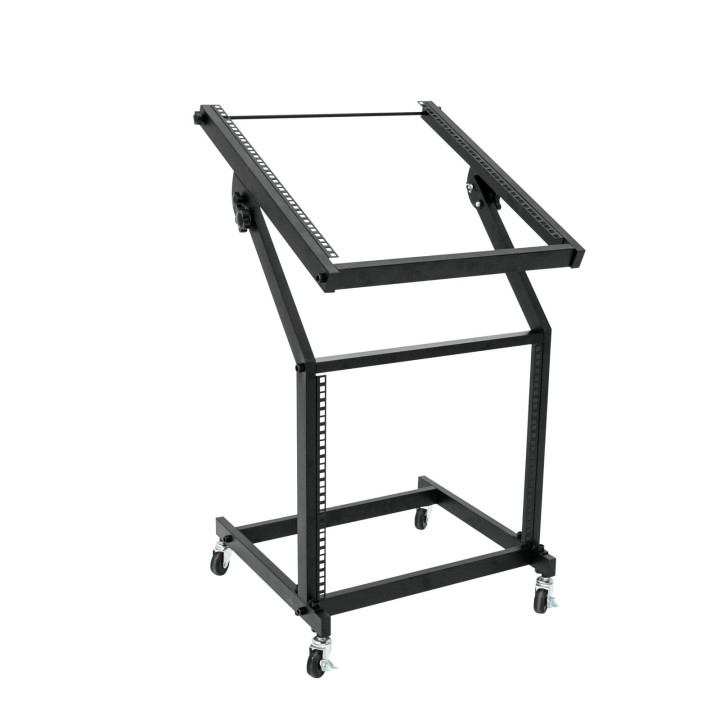 Omnitronic - Rack Stand 12U/10U adjustable on Wheels - Suporte para Laptop | Z-Bombilla