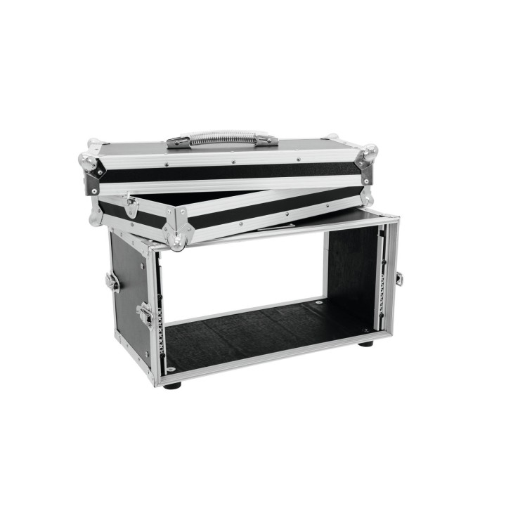 Roadinger - Effect Rack CO DD, 5U, 24cm deep, black - Custodie 19" | Z-Bombilla