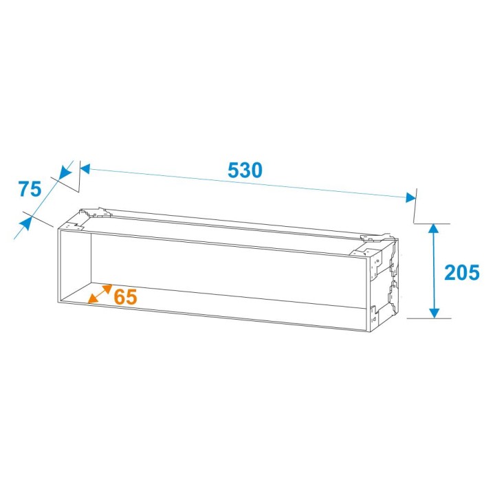 Roadinger - Rack Profi 4U 25cm - Caixa 19" | Z-Bombilla