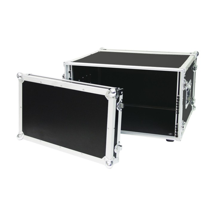 Roadinger - Effect Rack CO DD, 6U, 38cm deep, black - Caixa 19" | Z-Bombilla