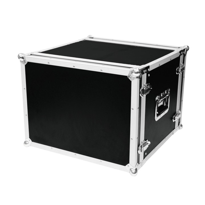 Roadinger - Effect Rack CO DD, 8U, 38cm deep, black - Caixa 19" | Z-Bombilla