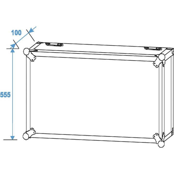 Roadinger - Rack Profi 15U 45cm - Caixa 19" | Z-Bombilla