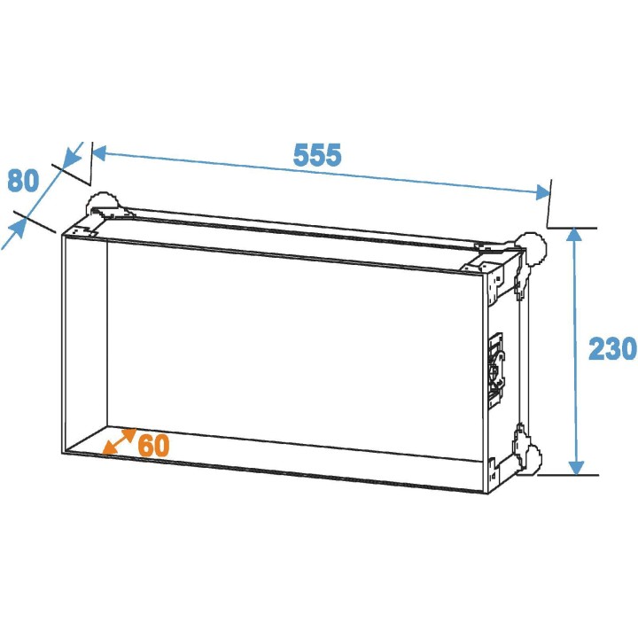 Roadinger - Rack Profi 4U 45cm - Caixa 19" | Z-Bombilla
