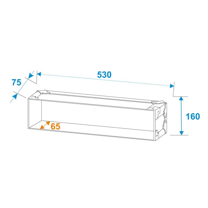 Roadinger - Rack Profi 3U 25cm - Caixa 19" | Z-Bombilla