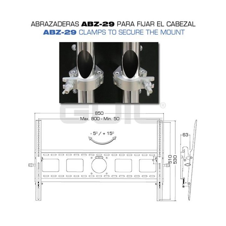 Guil - PTR-08G/N - Suporte para LCD Plasma | Z-Bombilla