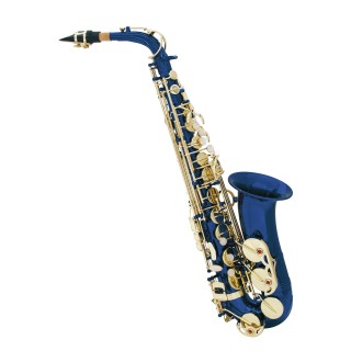 Dimavery - SP-30 Eb Alto Saxophone, blue - Sassofono | Z-Bombilla