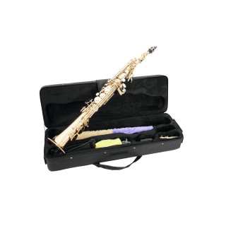 Dimavery - SP-10 Bb Soprano Saxophone, gold - Sassofono | Z-Bombilla