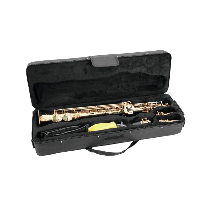 Dimavery - SP-10 Bb Soprano Saxophone, gold - Sassofono | Z-Bombilla