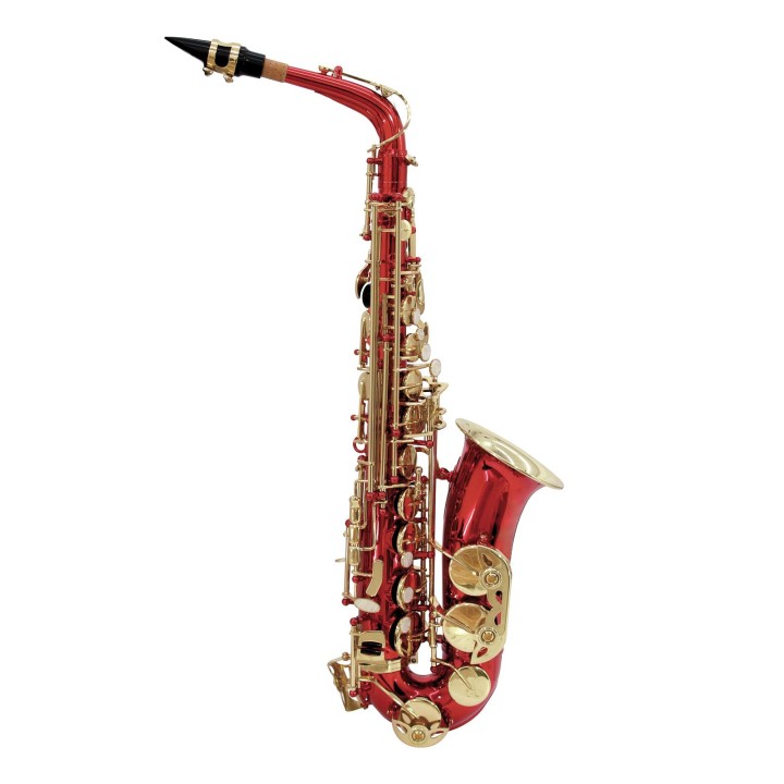 Dimavery - SP-30 Eb Alto Saxophone, red - Saxophone | Z-Bombilla