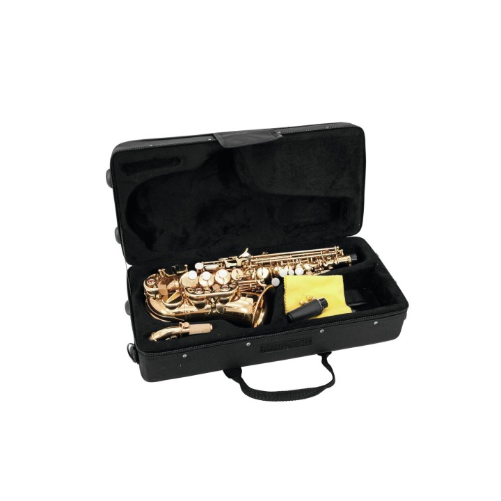 Dimavery - SP-20 Bb Soprano Saxophone, gold - Saxofon | Z-Bombilla