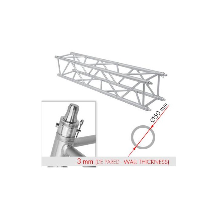 Guil - TQN400XL-500 - 4 Points Aluminium Truss 40 x 40 cm | Z-Bombilla