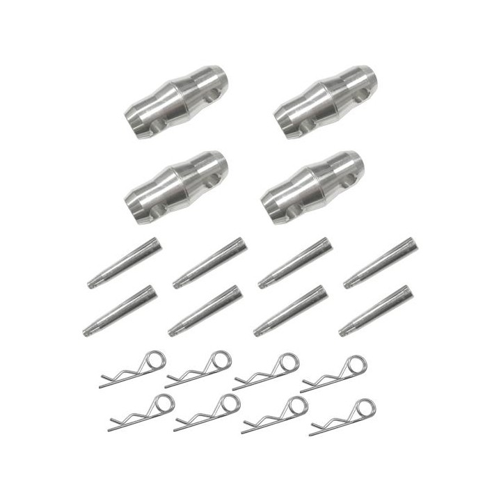 Guil - TQN400XL-500 - 4 Points Aluminium Truss 40 x 40 cm | Z-Bombilla