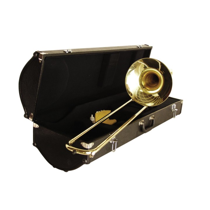 Dimavery - TT-300 Bb Tenor Trombone, gold - Tromboni | Z-Bombilla