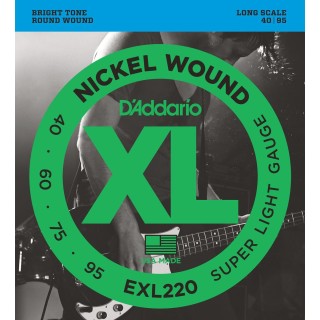 D'addario - EXL220 XL [40-95] - Bass String | Z-Bombilla