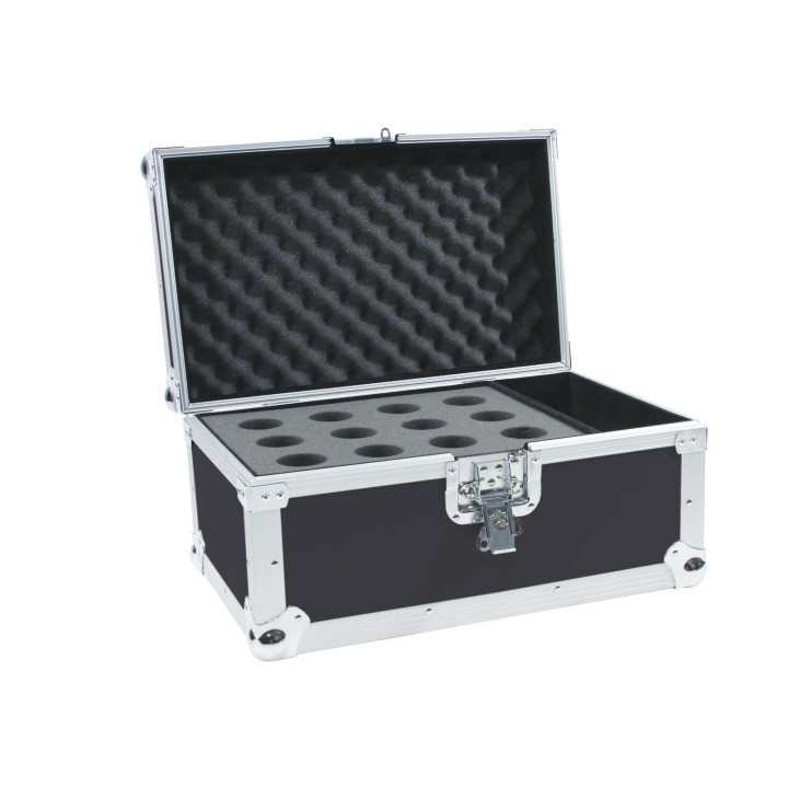 Roadinger - Microphone Case Road 12 Microphones black - Diversos Racks | Z-Bombilla