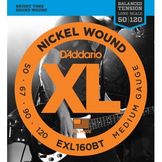 D'addario - EXL160BT BALANCED TENSION MEDIUM [50-120] - Bass String | Z-Bombilla