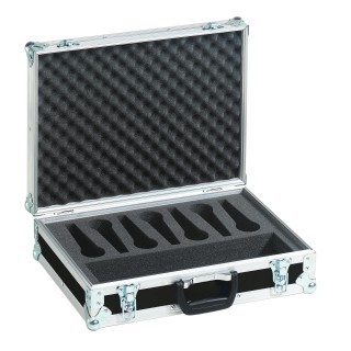 Roadinger - Microphone Case Road 7 Microphones black - Plusieurs Rack | Z-Bombilla