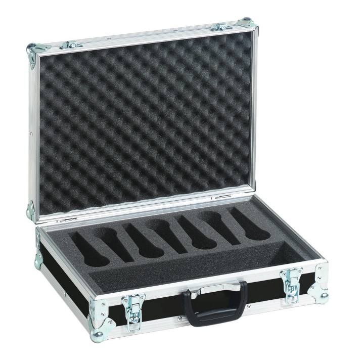 Roadinger - Microphone Case Road 7 Microphones black - Plusieurs Rack | Z-Bombilla