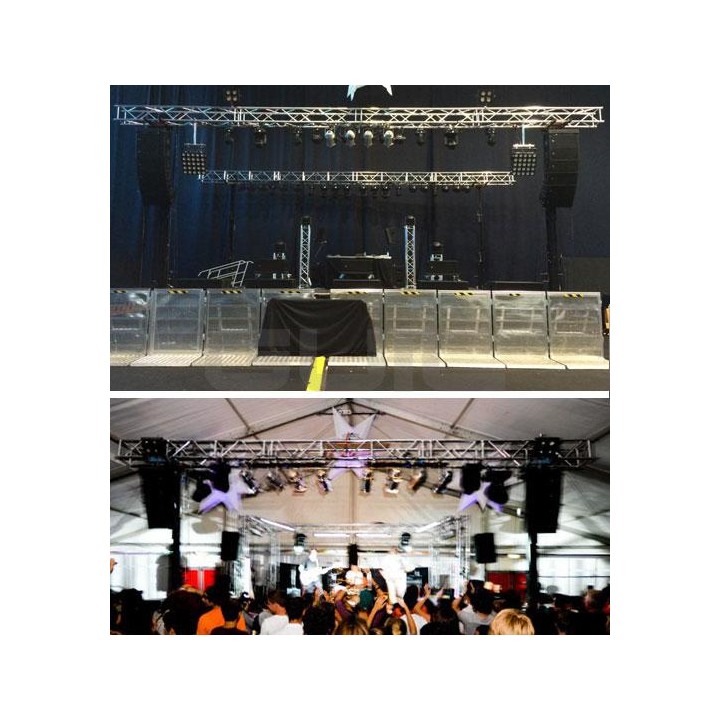 Guil - TQN400XL-3000 - 4 Points Aluminium Truss 40 x 40 cm | Z-Bombilla