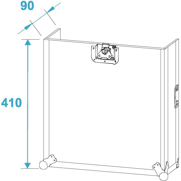 Roadinger - Special Combo Case Pro, 6U - Caixa 19" | Z-Bombilla