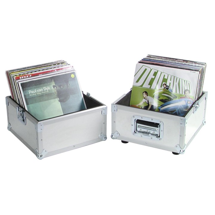 Roadinger - Record Case Pro ALU 50/50, 100LPs - Custodie per CD / Vinyls | Z-Bombilla