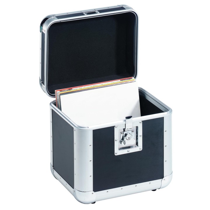 Roadinger - Record Case ALU 75/25, rounded, bk - LP / CD Case | Z-Bombilla