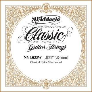 D'addario - NYL033W - Classical Guitar String | Z-Bombilla