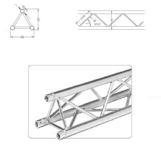 Work - wtx-29/100 - 3 Points Aluminium Truss 29 x 29 cm | Z-Bombilla
