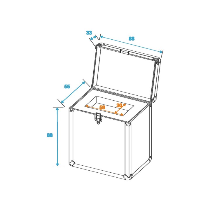 Roadinger - Cigarette Case, bk - Plusieurs Rack | Z-Bombilla