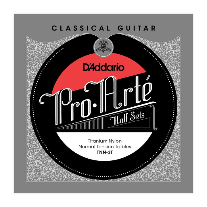D'addario - TNN-3T PRO-ARTE CLASSICAL HALFSETS T2 TITANIUM NORMAL TENSION - Corda Guitarra clàssica | Z-Bombilla