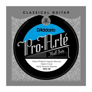 D'addario - SNH-3B PRO-ARTE CLASSICAL HALFSETS SILVER HARD TENSION - Corda Guitarra clàssica | Z-Bombilla