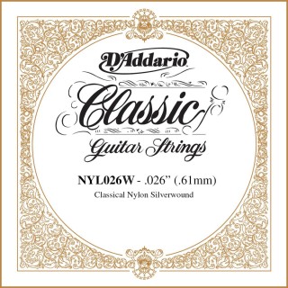 D'addario - NYL026W - Corda Guitarra clàssica | Z-Bombilla