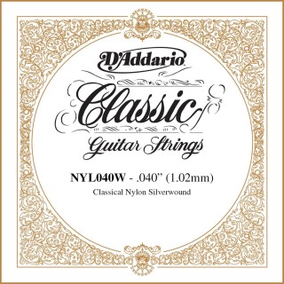 D'addario - NYL040W - Corda Guitarra clàssica | Z-Bombilla