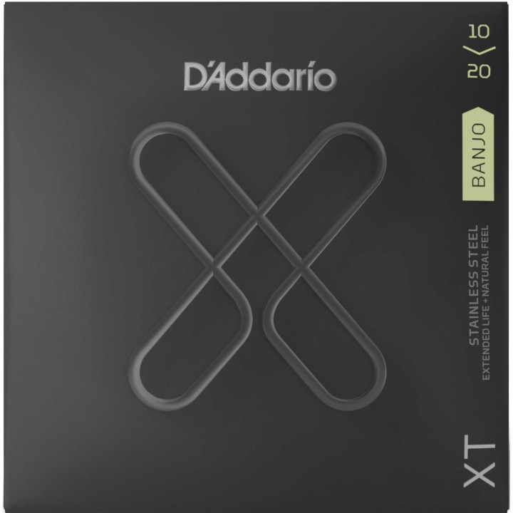 D'addario - XTJ1020 BANJO XT COATED STAINLESS STEEL MEDIUM-LIGHT - Bass String | Z-Bombilla