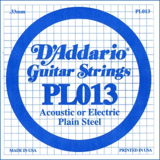 D'addario - PL013 - Electric Guitar String | Z-Bombilla