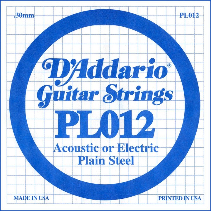 D'addario - PL012 - Electric Guitar String | Z-Bombilla