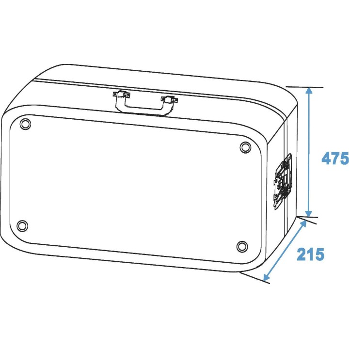 Roadinger - Turntable Case Tour ALU black - Plusieurs Rack | Z-Bombilla