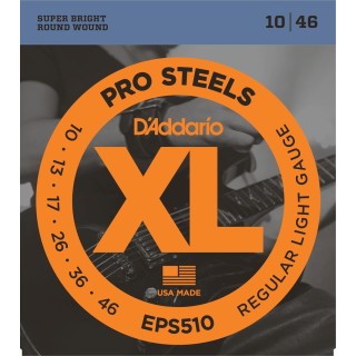 D'addario - EPS510 REGULAR LIGHT [10-46] - Electric Guitar String | Z-Bombilla